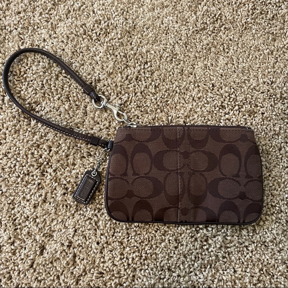 Coach wristlet